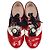 Gucci Ace Lackleder Sneaker rot mit Kristall Biene - Ansicht 2