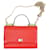 Dolce & Gabbana Clutch Tasche Rot Leder  ref.1256994