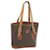 Céline CELINE Macadam Canvas Hand Bag PVC Brown Auth bs12046  ref.1257024