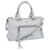 PRADA Hand Bag Leather 2way Gray Auth ep3471 Grey  ref.1257049