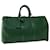 Louis Vuitton Epi Keepall 45 Boston Bag Green M42974 Autenticação de LV 66402 Verde Couro  ref.1257052