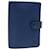 LOUIS VUITTON Epi Agenda PM Day Planner Cover Blue R20055 LV Auth 65349 Leather  ref.1257113