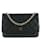 CHANEL Handbags Wallet On Chain Timeless/classique Black Leather  ref.1257127
