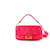 FENDI Handbags Baguette Pink Leather  ref.1257132