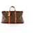 LOUIS VUITTON Travel bags Keepall Brown Leather  ref.1257133