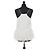 Top Tibi branco de viscose com bolinhas - vista 2