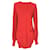 Chanel Kaschmir-Pulloverkleid mit Knöpfen Koralle  ref.1257476
