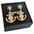 Chanel Earrings Golden Gold  ref.1257509