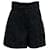 Autre Marque Moschino Couture pantalones cortos con ojales de encaje negro Poliéster  ref.1257534