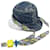 LOUIS VUITTON Sombreros T.cm 58 Algodón Azul  ref.1257570