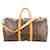 Louis Vuitton Canvas Monogram Keepall Bandouliere 50 Brown Cloth  ref.1257589