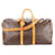 Louis Vuitton Canvas Monogram Keepall Bandouliere 55 Brown Cloth  ref.1257592