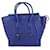 Luggage Céline CELINE Mini sac cabas bleu électrique Celine Cuir  ref.1257603
