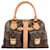 LOUIS VUITTON Louis Vuitton Monogram Canvas Manhattan GM Bag Brown Leather  ref.1257608