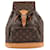 Louis Vuitton Montsouris PM Vintage Backpack Bag Brown Leather  ref.1257620