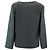 Autre Marque Langärmlige Max Mara Weekend-Bluse aus grünem Polyester - Ansicht 3