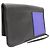 Céline Clutch Celine plegable en cuero negro y morado - vista 9