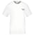 Autre Marque Camiseta cómoda con escritura a mano - Maison Kitsune - Algodón - Blanco/De color negro  ref.1257734