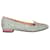 Charlotte Olympia Glitter Kitty Flats Pink Leather  ref.1257740
