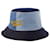 Autre Marque Denim Bucket Hat - Maison Kitsune - Cotton - Blue  ref.1257827