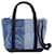 Autre Marque Mini sac cabas Fox Head - Maison Kitsune - Denim - Bleu Coton  ref.1257844