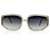 Autre Marque Vintage Grey Oversized Rare Sunglasses 61/18 140mm Plastic  ref.1257929