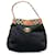 Burberry Mini bolso de mano negro a cuadros Nova Nylon Paño  ref.1257992