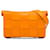 Bottega Veneta Sac à bandoulière Cassette Intrecciato Orange Cuir Veau façon poulain  ref.1258018
