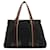 Hermès Hermes Black Sac Troca Horizontal MM Cloth Cloth  ref.1258028