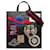 Bolso satchel vertical Gucci GG Supreme Night Courrier negro Lienzo Paño  ref.1258053