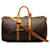 Louis Vuitton Brown Monogram Keepall Bandouliere 50 Cloth  ref.1258077