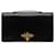 Dior – Clutch aus schwarzem Leder mit Bienenmotiv Kalbähnliches Kalb  ref.1258083