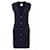 Chanel Gilet in cashmere con bottoni CC Blu navy Cachemire  ref.1258092