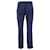 Tommy Hilfiger Pantalon chino essentiel taille mi-haute pour femme Coton Bleu  ref.1258124