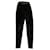 Chanel Pantalons Velours Noir  ref.1258135