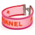 Bracelet Chanel Caoutchouc Rose Violet  ref.1258171