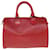 Louis Vuitton Speedy 25 Red Leather  ref.1258182