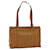 MCM Vicetos Logogram Tote Bag PVC Leather Brown Auth ki4136  ref.1258198