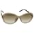 Óculos de sol GUCCI Bamboo plástico marrom Auth 66637  ref.1258234