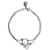 DIOR Bracelets Silvery Cloth  ref.1258289