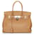 Birkin Hermès HERMES Handbags Brown Linen  ref.1258290