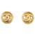 Chanel earrings Golden Cloth  ref.1258303