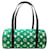 Papillon LOUIS VUITTON Handbags Green Linen  ref.1258306