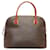 Céline CELINE Handbags Other Brown Linen  ref.1258321