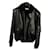 YVES SAINT LAURENT Jackets Black Leather  ref.1258391