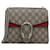 GUCCI Handbags Dionysus Chain Wallet Brown Cloth  ref.1258407