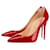 CHRISTIAN LOUBOUTIN Heels Kate Red  ref.1258410