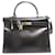 Hermès HERMES Handbags Kelly 35 Black Leather  ref.1258428