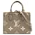 Onthego LOUIS VUITTON Handbags Brown Leather  ref.1258471
