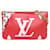 LOUIS VUITTON Handbags Red Cloth  ref.1258473